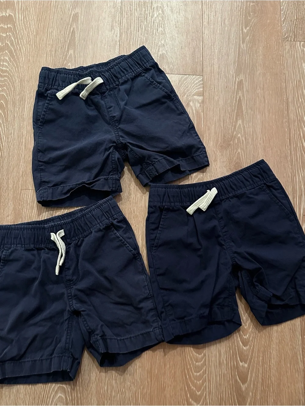 4T The Children’s Place boys pull on Navy Blue Shorts bundle lot of 3 Sz 4 boy